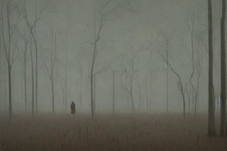 Prompt: scene from louisiana swamps, farm, big oak, pentagram, voodoo, artwork by tim eitel