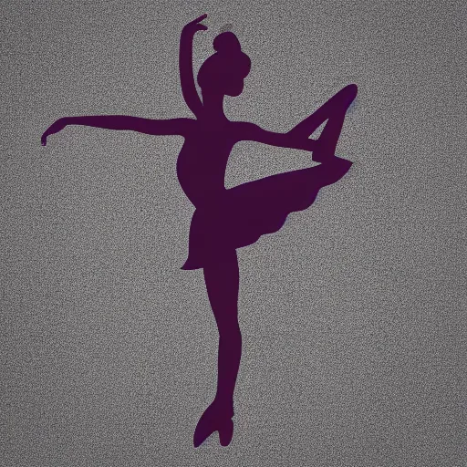 Image similar to ballerina in dancing pose vector logo, professional sports style, flat colour, svg, professional, sharp edges