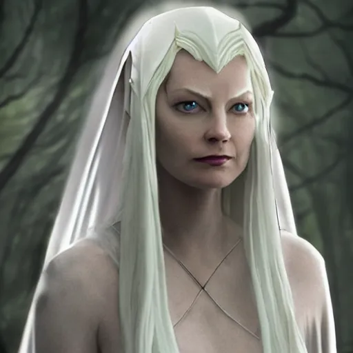 Image similar to galadriel as a succubus