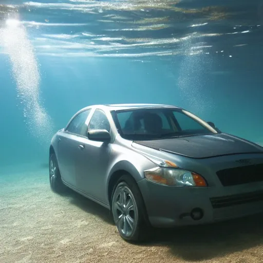 Image similar to underwater car