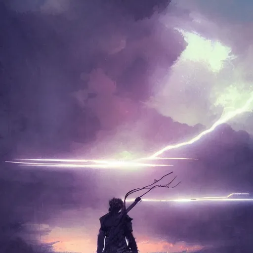 Prompt: lightning striking a telephone pole, dramatic lighting, illustration by Greg rutkowski, yoji shinkawa, 4k, digital art, concept art, trending on artstation