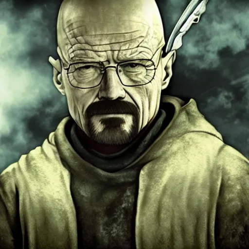 Image similar to Walter White in Dark souls