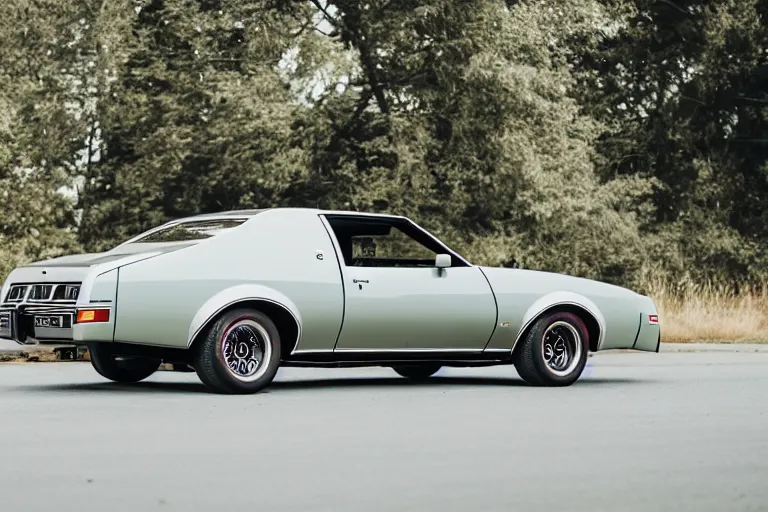 Prompt: 1975 Buick Grand National GNX, XF IQ4, 150MP, 50mm, F1.4, ISO 200, 1/160s, natural light, Adobe Photoshop, Adobe Lightroom, photolab, Affinity Photo, PhotoDirector 365