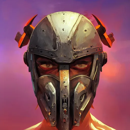 Image similar to cyberpunk viking helmet mask warrior goddess robot ninja fantasy, art gta 5 cover, official fanart behance hd artstation by jesper ejsing, by rhads, makoto shinkai and lois van baarle, ilya kuvshinov, ossdraws