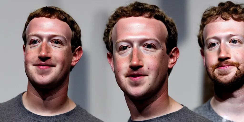 Prompt: mark zuckerberg with long beautiful beards