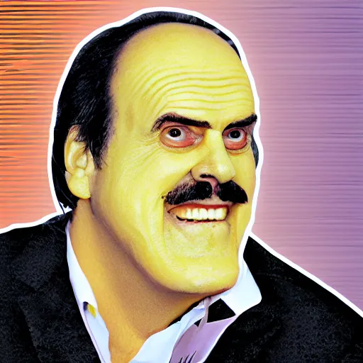 Image similar to john cleese made out of cheese