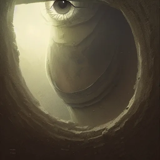 Image similar to a giant eye peeking througj a window,eerie,creepy,unnerving,digital art,art by greg rutkowski,design by trevor henderson,hyperdetailed skin,photorealistoc,deviantart,artstation,mysterious,4k