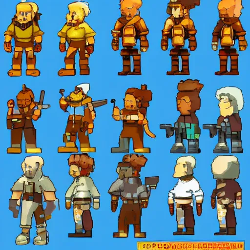 Image similar to topdown character spritesheet opengameart