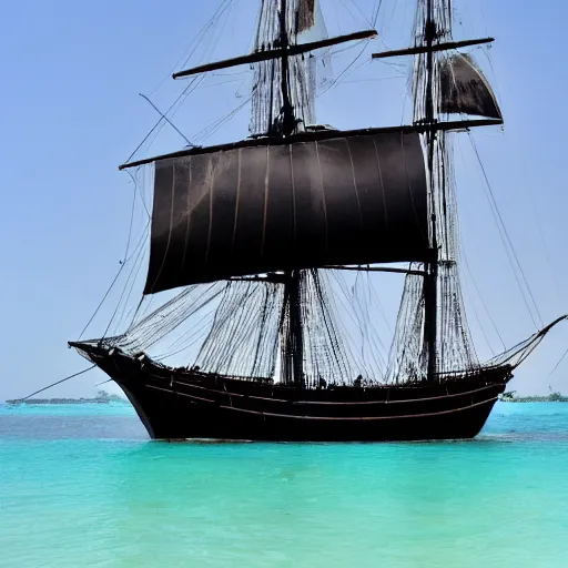 Prompt: the black pearl