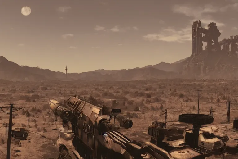 fallout new vegas remake, realistic 4 k octane, Stable Diffusion