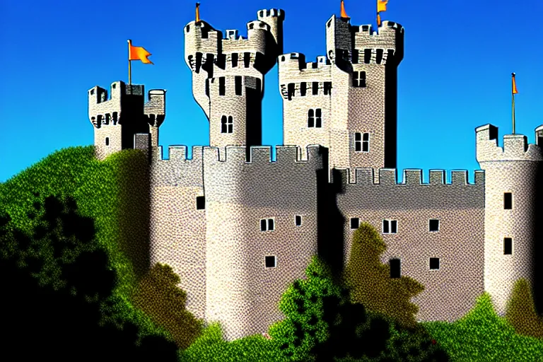 Image similar to a castle