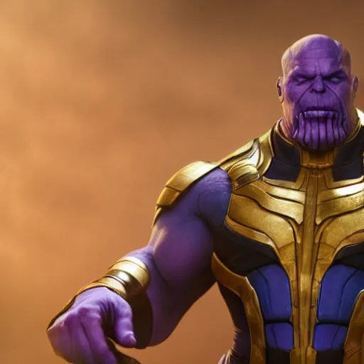 Prompt: thanos studying in school, highres