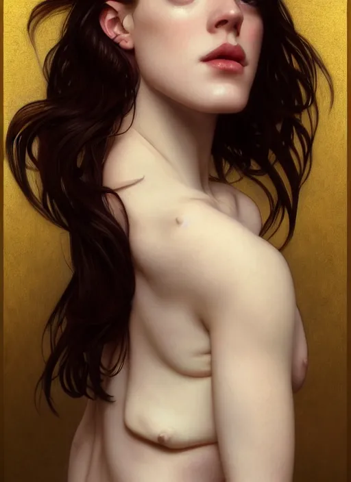 Prompt: stoya sansan suicide realistic,, surealism, aesthetic, shiny, fantasy, intricate, elegant, extremely higly detailed, digital painting, artstation, body symmetrical anatomy, baroque, concept art, photoshop, krita, smooth, sharp focus, full body focus, illustration, digital painting, art by artgerm and greg rutkowski and alphonse mucha