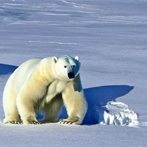 Image similar to rob schneider is a polar bear