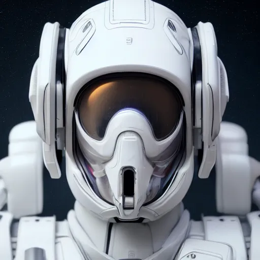 Prompt: portrait photography of a white futuristic space suit armor, in an alien planet, ultra detail, high detail, 8 k, octane render