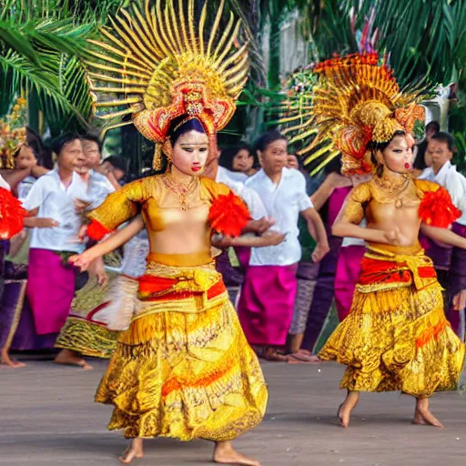 Prompt: Balinese dance