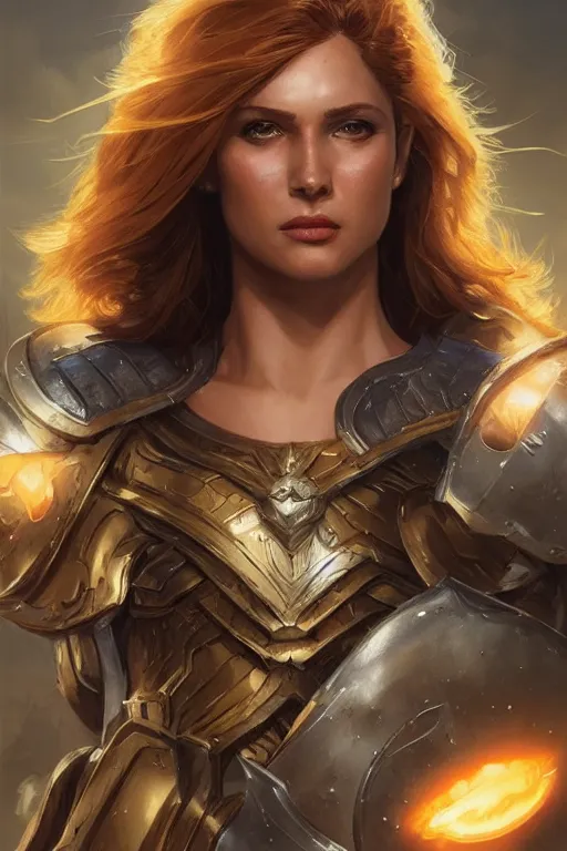 Image similar to amazon valkyrie athena, d & d, fantasy, portrait, highly detailed, headshot, digital painting, trending on artstation, concept art, sharp focus, illustration, art by artgerm and greg rutkowski and magali villeneuve