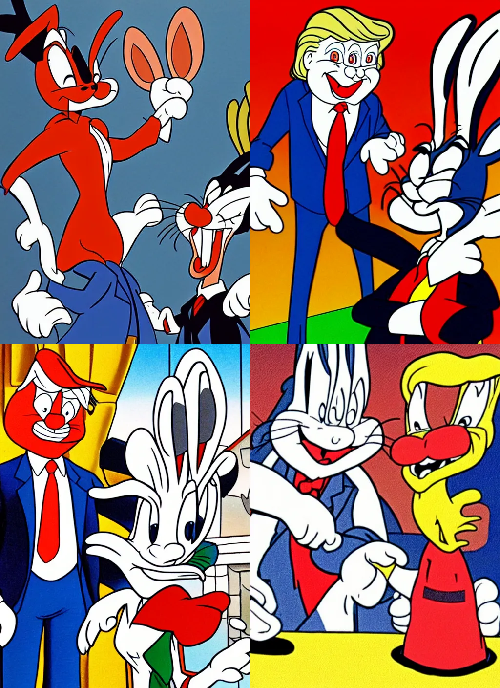 bugs - bunny communist, 1 9 6 0 cartoon style, looney | Stable ...