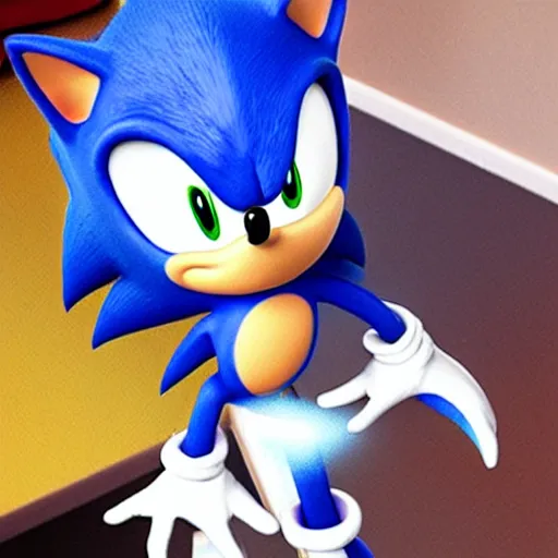 Image similar to sonic the hedgehog 🤷
