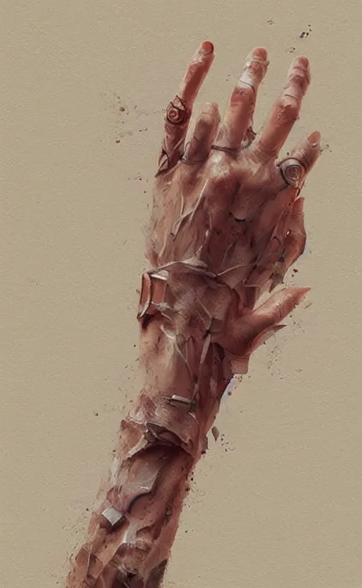 Image similar to hand, digital art, ultra realistic, ultra detailed, art by greg rutkowski