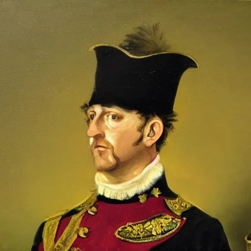 Image similar to oil painting of frederick the third of prussia