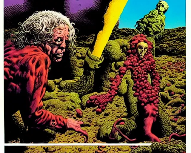 Image similar to richard corben