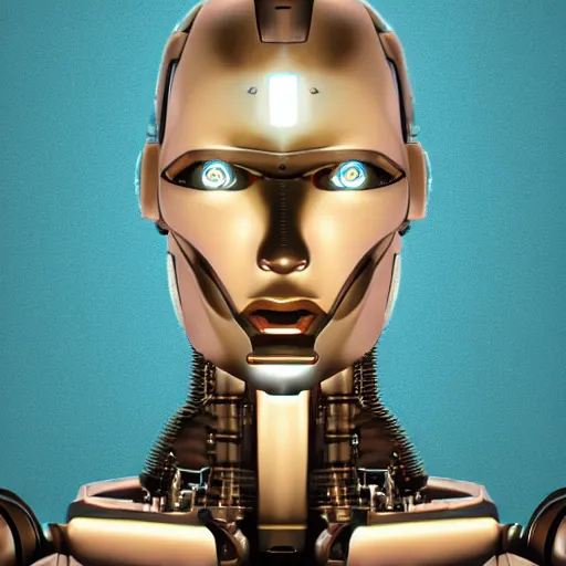 Image similar to cyborg robot profile portrait, detailed, character,