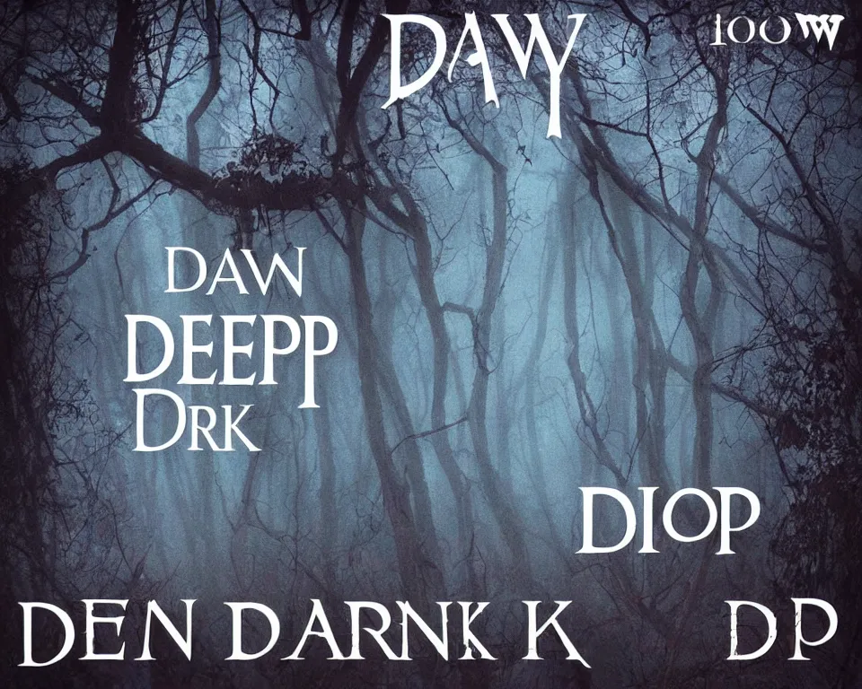 Image similar to dawn deep dark drop death