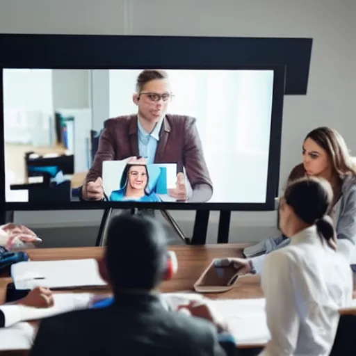 Image similar to 10 people in a video meeting trying to plan a sprint