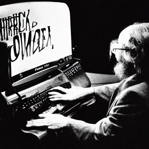 Image similar to a black and white photograph of a computer in love, by robert crumb, by jim henson, high contrast, soft lighting, surreal, film photography