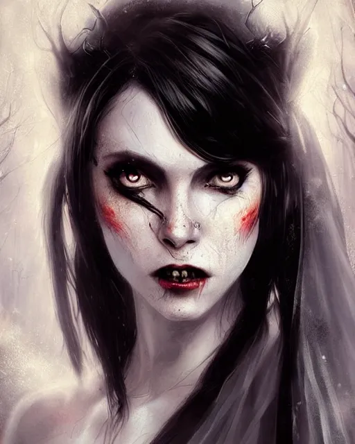 vampire bride, hyper realistic face, beautiful eyes, | Stable Diffusion ...