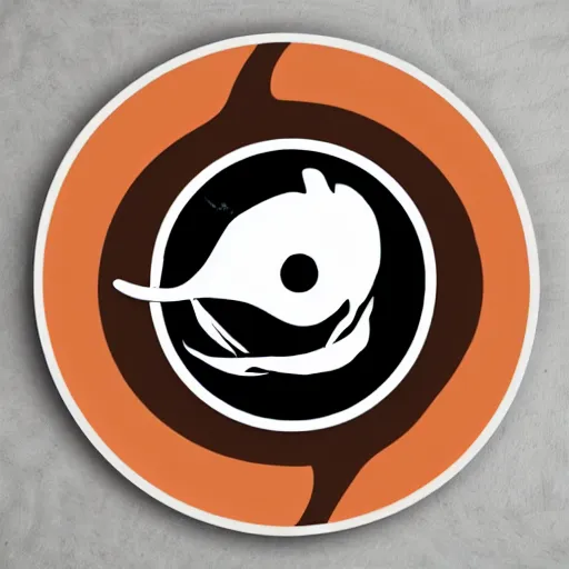 Image similar to ninja coffee logo sign