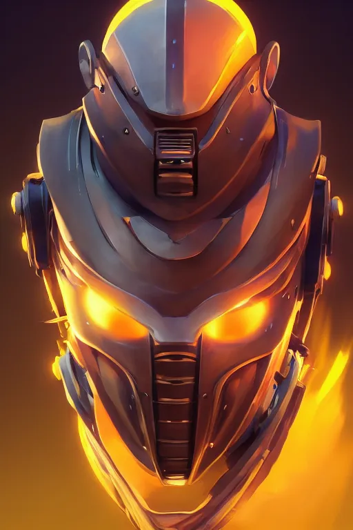 Image similar to epic mask helmet robot ninja portrait stylized as fornite style game design fanart by concept artist gervasio canda, behance hd by jesper ejsing, by rhads, makoto shinkai and lois van baarle, ilya kuvshinov, rossdraws global illumination radiating a glowing aura global illumination ray tracing hdr render in unreal engine 5