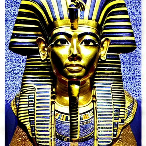 Image similar to president of the united states of america, state of the union, king tut