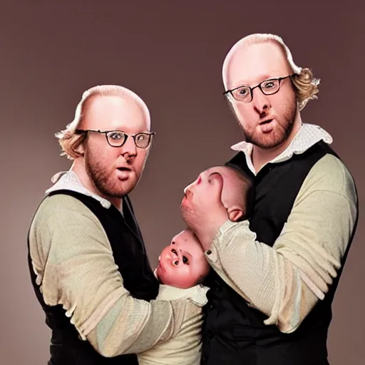 Image similar to the goodies as conjoined triplets
