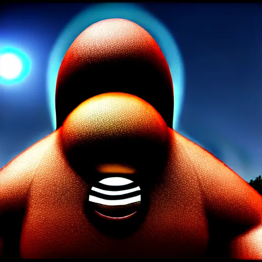 Image similar to a cyclops, giant with 1 eye, high resolution film still, HDR color, 4k