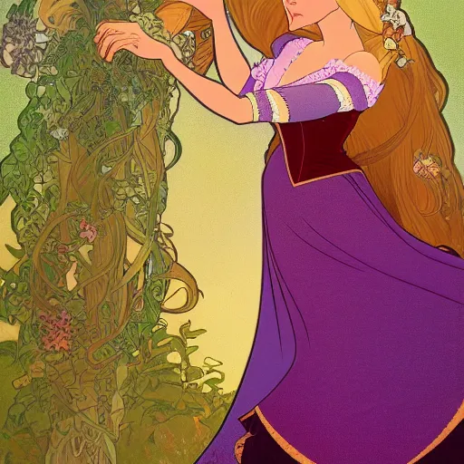 Rapunzel tangled hi-res stock photography and images - Alamy