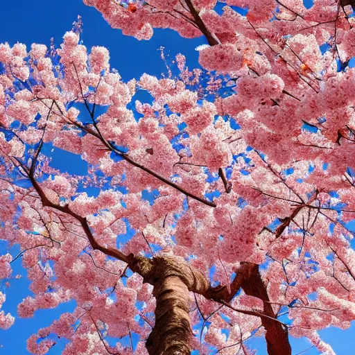 Image similar to photo of a sakura tree, high detail, cinematic, realistic, 8 k, beautiful