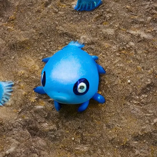 Image similar to national geographic professional photo of poliwag, award winning