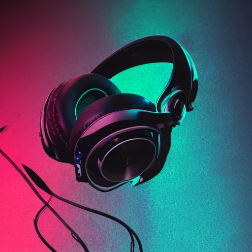 Image similar to Concept art of a headphone with a design developed by lamborghini, Photography, Bokeh, F/22, 4k, Super-Resolution, RGB, Concept art