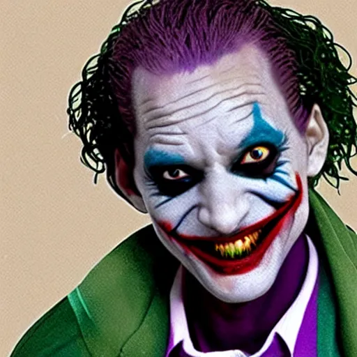 Image similar to Will Smith as the Joker