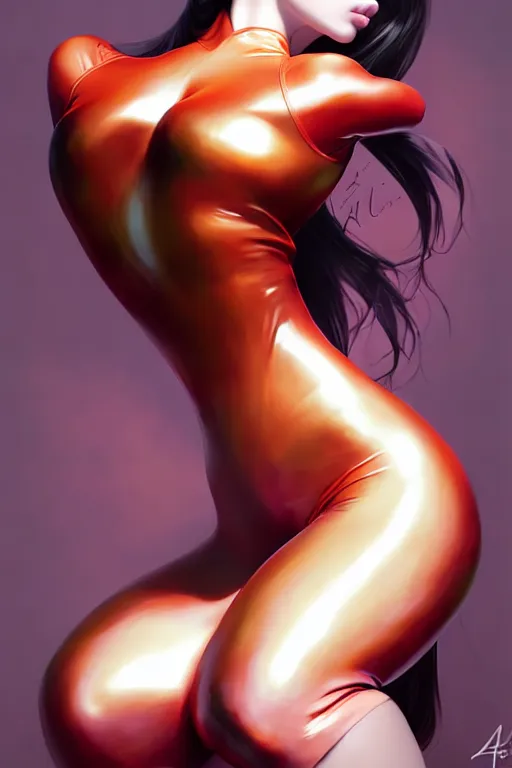 Prompt: Latex by Artgerm and WLOP