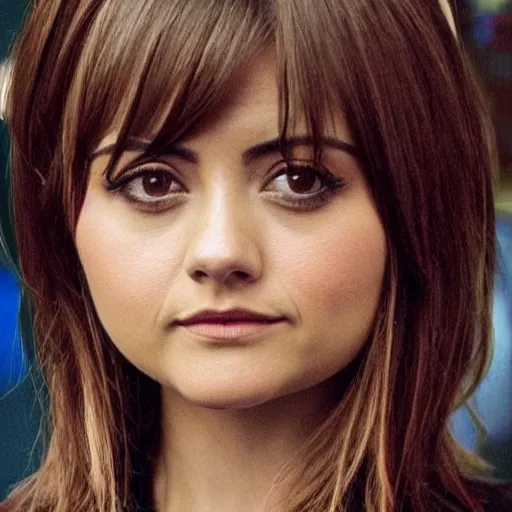 Image similar to jenna coleman as anime