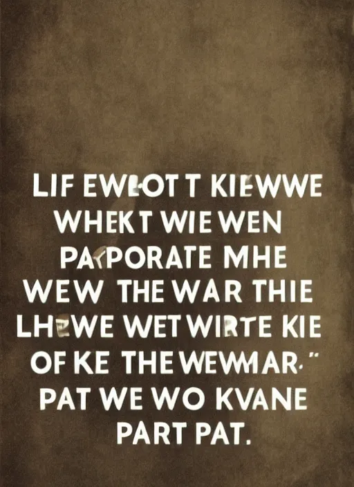 Image similar to life, i know not what thou art, but i know that we must part