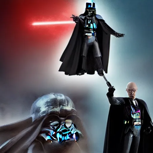 Image similar to harry potter with darth vader