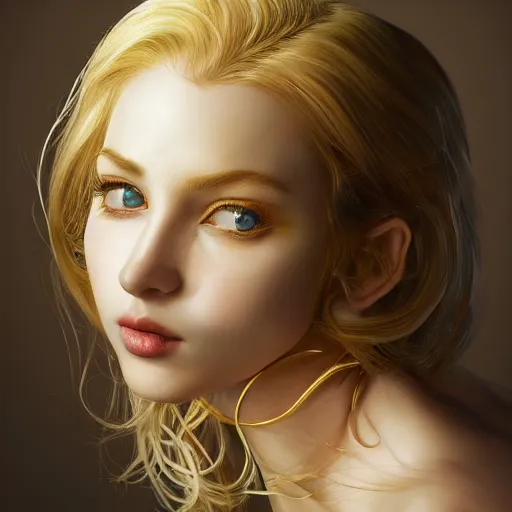 Prompt: the portrait of an absurdly beautiful, graceful, elegant, sophisticated, young sensual blonde idol made of garlic bulbs, an ultrafine hyperrealistic illustration by kim jung gi, irakli nadar, detailed symmetrical face, intricate linework, bright colors, octopath traveler, final fantasy, unreal engine highly rendered, global illumination, radiant light, intricate environment