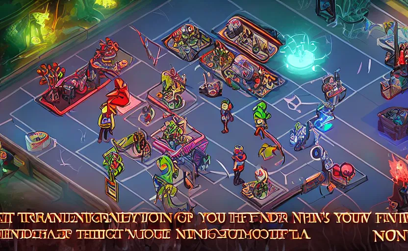 Image similar to stranger things vecna's mind flayer farming mobile game screenshot gameloft