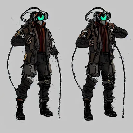 35+ Cool Cyberpunk Character Concept Art, Inspiration & Design