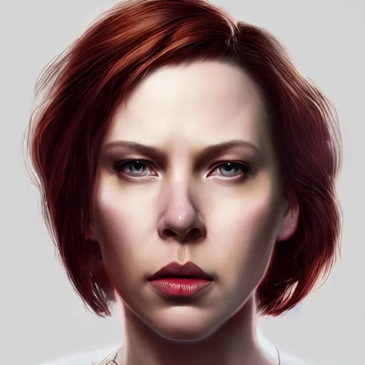 Image similar to keanu reeves as black widow, au naturel, hyper detailed, digital art, trending in artstation, cinematic lighting, studio quality, smooth render, unreal engine 5 rendered, octane rendered, art style by klimt and nixeu and ian sprigger and wlop and krenz cushart