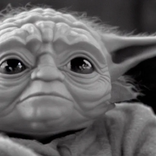 Image similar to cctv footage of yoda